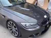 Capot moteur en fibre de carbone de style V pour BMW Série 3 E93 E90 E92, capot moteur de style V, capot moteur avant en fibre de carbone