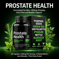 Complément en gros de capsules pour la prostate pour la santé masculine - Lycopène et Palmier Nain pour les hommes, bloqueur de DHT, nutriments de soutien de la prostate