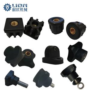 צווארון פיר מפוצל תותב קבוע מרובע ניילון צווארוני פיר מפוצל לתיקון ברגים - Product Image 4