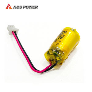 Wiederaufladbare Kleinste KC-Zertifizierte 3,7V Li-Polymer Festkörperbatterie 10160 85mAh 10,2x15mm 500+ Zyklen mit PCB A&S Power - Product Image 4