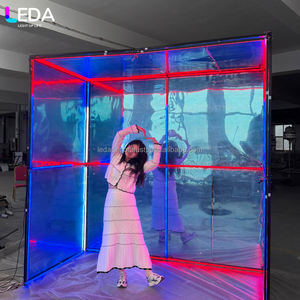LEDA Factory Custom Size Party Event Decoration Props Removable RGB <b>Light</b> <b>Photo</b> <b>Box</b> - Product Image 2