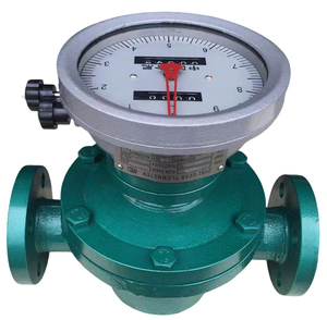 JingjieキャストスチールLCモデル燃料流量計0.5% 高精度オーバルギア工業用流量計 - Product Image 1