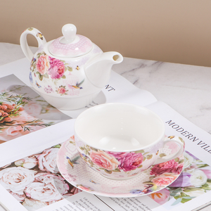 Juegos de té Tipo Drinkware Venta al por mayor Tetera de cerámica para un juego Venta al por mayor Tetera y taza en uno - Product Image 2