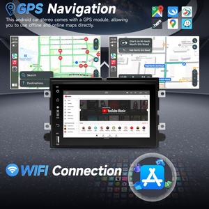 Radio con Pantalla Táctil Android para Auto, Reproductor de Radio con Pantalla Android de 7 Pulgadas para Autos de <span class=keywords><strong>la</strong></span> Serie Ford, Directo de Fábrica - Product Image 4