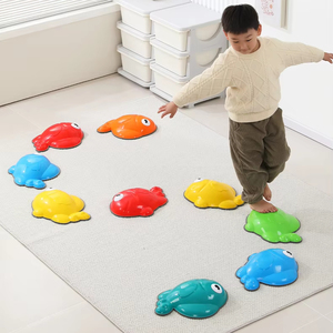 2025 Jouet sensoriel pour bébé : Pierres d'équilibre pour entraînement sensoriel et exercice de coordination, jouet d'intérieur pour enfants - Product Image 1