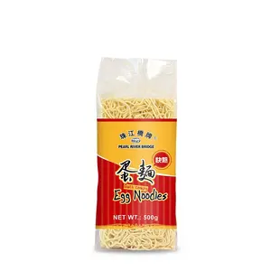 Bon prix de saveur nouilles aux œufs à cuisson rapide 500g sac en plastique nouilles instantanées - Product Image 1