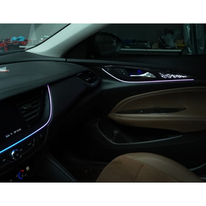 Kit d'éclairage d'ambiance de luxe pour voiture Symphony pour Buick Regal 2017-2025, bande LED intérieure, éclairage à fibre optique acrylique, vente directe usine - Product Image 2