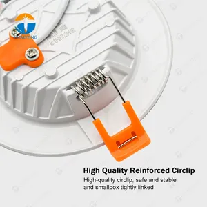 Suministro Directo de Fábrica: Lámparas LED Empotrables Ajustables con CCT Opcional 3000K-6000K, 6W-24W, para Techo y Pared - Product Image 6