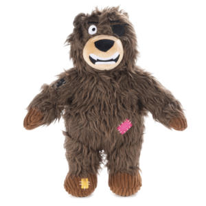 Toptan doldurulmuş karın aplike Pet interaktif köpek çiğnemek oyuncak komik ayı gıcırtılı köpek köpek oyuncaklar - Product Image 1