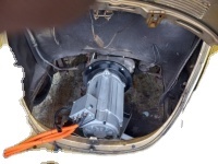 Moteur électrique de voiture vintage populaire à couple élevé 15KW 96V, contrôleur de conversion électrique, batterie au lithium
