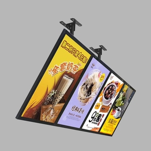 Tablero de menú de restaurante con marco de presión delgado de publicidad personalizada, caja de luz Led, tablero de menú con retroiluminación Led, restaurante, Cafetería, Tiendas - Product Image 2