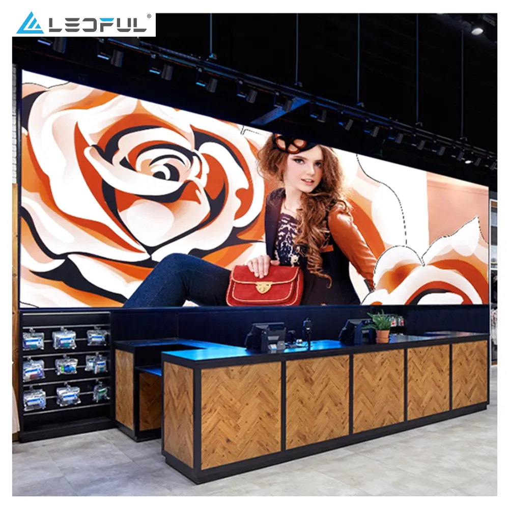 Factory Hot Sale High Resolution High Definition Front Installation Indoor advertising led wall 6mm display P2.5 video Screen