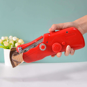 Máquina <span class=keywords><strong>de</strong></span> <span class=keywords><strong>Coser</strong></span> Manual Portátil <span class=keywords><strong>de</strong></span> Plástico y Metal con Motor <span class=keywords><strong>de</strong></span> Una Sola Aguja, Soporte <span class=keywords><strong>de</strong></span> Costura Electrónico Práctico - Product Image 2