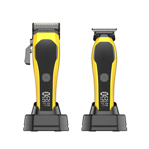 เครื่องตัดผมมืออาชีพไร้สายสำหรับผู้ชาย เครื่องโกนหนวด เครื่องเล็มเครา - Product Image 1