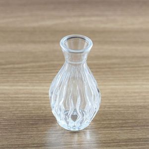 Wholesale Mini Glass Decorative Small Glass <strong>Flower</strong> Glass <strong>Vases</strong> Wedding Centerpiece Clear - Product Image 6