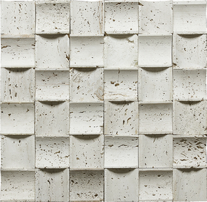 현대 회색 돌 모자이크 타일 불규칙한 육각형 모양 3D 벽 패널 모자이크 거실 용 - Product Image 6