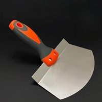 Spatule de construction en acier inoxydable pour peinture murale, idéale pour le remplissage de mastic de plâtre, commandes en gros