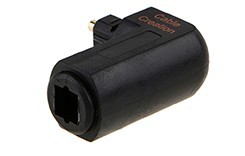 Adaptateur audio optique CableCreation 90 degrés Toslink mâle vers femelle, connecteur SPDIF à angle droit pour <span class=keywords><strong>barre</strong></span> <span class=keywords><strong>de</strong></span> <span class=keywords><strong>son</strong></span> TV murale - Product Image 3