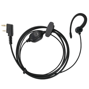 Auriculares G-Hook Walkie Talkie con PTT para Kenwood NX-1200 NX-1300 Baofeng, Auriculares de Seguridad con Gancho Giratorio para la Oreja - Product Image 1