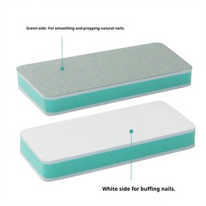 Bloque pulidor <span class=keywords><strong>de</strong></span> <span class=keywords><strong>uñas</strong></span> <span class=keywords><strong>de</strong></span> doble cara verde y blanco, herramienta <span class=keywords><strong>de</strong></span> pulido <span class=keywords><strong>de</strong></span> <span class=keywords><strong>uñas</strong></span> al por mayor - Product Image 4