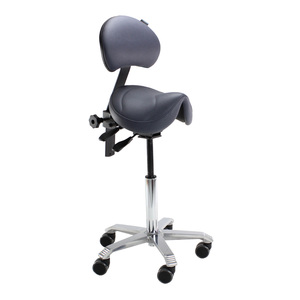 Ayuda de pie con asiento de silla de montar y respaldo - Product Image 1