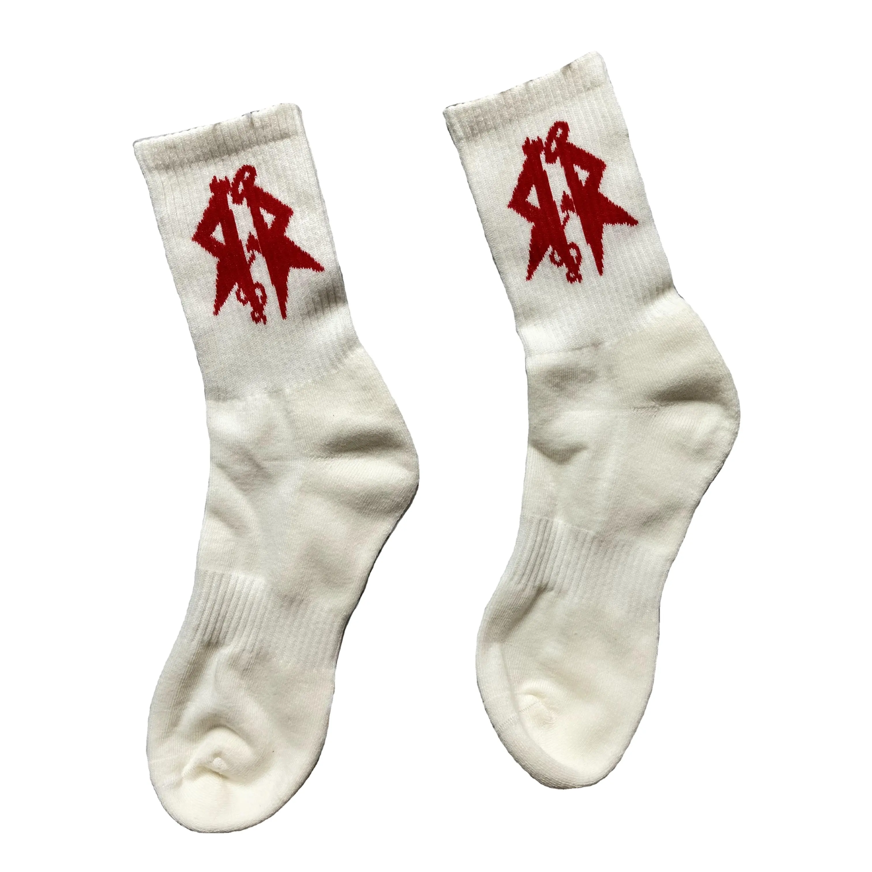 Мужские спортивные нескользящие носки с логотипом
