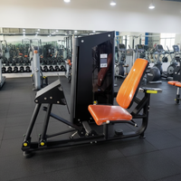 Machine à presse pour les jambes à charge par broches, équipement de fitness professionnel pour la musculation des quadriceps et des fessiers