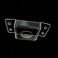 Plaque en polycarbonate transparente sur mesure, épaisseur personnalisée, pour équipement de découpe et pliage CNC, boîtier de protection PC ignifuge YC988