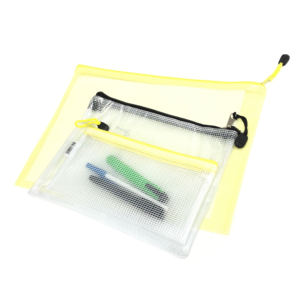 <span class=keywords><strong>Carpeta</strong></span> <span class=keywords><strong>de</strong></span> <span class=keywords><strong>archivos</strong></span> con cremallera impermeable A4 <span class=keywords><strong>de</strong></span> PVC personalizada, archivo <span class=keywords><strong>de</strong></span> oficina, bolsa para documentos, bolsa transparente para llevar mi bolsa/estuche para lápices - Product Image 2