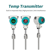 Capteur de température antidéflagrant ATEX Pt100, transmetteur de température 4-20 mA, affichage LED, OEM, IP55, acier inoxydable