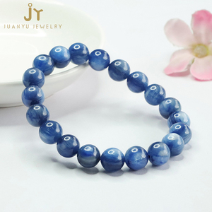 보석 <span class=keywords><strong>Kyanite</strong></span> 페르시 팔찌 귀중한 돌 치유 크리스탈 비즈 팔찌 보석 에너지 돌 고양이의 눈 팔찌 - Product Image 4