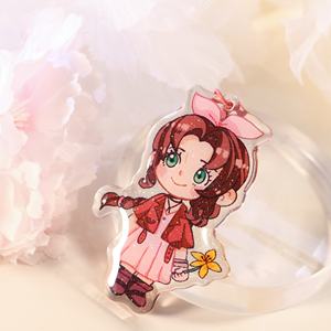 Promotion : Porte-clés en acrylique transparent holographique, motif dessin animé mignon, breloques personnalisées en acrylique, porte-clés transparent pour cadeaux d'enfants - Product Image 5