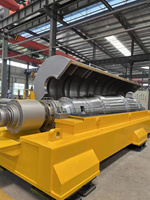 Décanteur centrifuge pour huile d'olive, séparateur horizontal à vis triphasé pour la séparation de la pâte d'olive, de l'huile, de l'eau et des solides