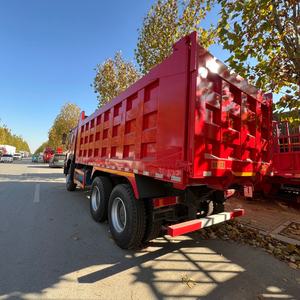 Truk Tipper HOWO 371 Bekas 12 Roda, Truk Dump Bekas di Cina 15 Ton, Mesin Diesel - Product Image 4