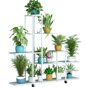 Support à fleurs en fer forgé pour la maison, support à fleurs mobile pour jardin, <span class=keywords><strong>centre</strong></span> <span class=keywords><strong>de</strong></span> table intérieur, support à fleurs - Product Image 1