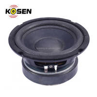 Subwoofer professionnel à cône en papier 6.5 "100W dans les prix de fabrication bon marché