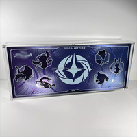 Boîte de protection magnétique transparente en acrylique personnalisée avec protection UV à 99 % pour la collection Lorcana D23 2026