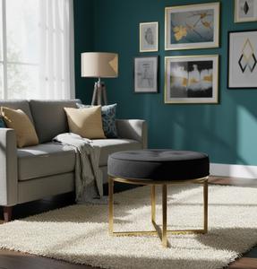 Tabourets et repose-pieds modernes de designer, meubles rembourrés, sièges et repose-pieds pour salon, chambre, bureau, hôtel, intérieur - Product Image 2