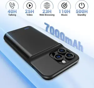 Étui de <span class=keywords><strong>batterie</strong></span> externe 10000 mAh pour <span class=keywords><strong>iPhone</strong></span> 17 <span class=keywords><strong>Pro</strong></span> <span class=keywords><strong>Max</strong></span> <span class=keywords><strong>12</strong></span> 13 14 15 16 <span class=keywords><strong>Pro</strong></span> <span class=keywords><strong>Max</strong></span> 16E 16 Plus MINI 11 6 6S 7 8 – <span class=keywords><strong>Coque</strong></span> de protection avec <span class=keywords><strong>batterie</strong></span> intégrée - Product Image 3