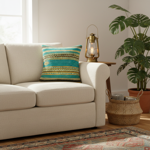 Hand Woven Turkish <b>Old</b> Kilim Rug Cushion - Pillow Cover - Product Image 2