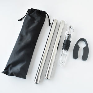 Bastoncino di raffreddamento del vino | Rapido freddo in pochi minuti per vino bianco e <span class=keywords><strong>Rosé</strong></span> | Asta per congelatore riutilizzabile in acciaio inossidabile, lavabile in lavastoviglie - Product Image 3