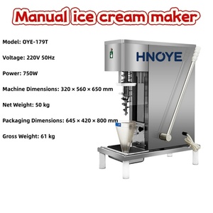 Macchina Automatica per Gelato Soft Serve con Miscelatore per <span class=keywords><strong>Frutta</strong></span>, Acqua, Latte e Noci per Negozi Alimentari - Product Image 5