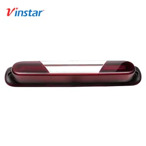 Red Clear Lens For Chevy For Silverado 2 In 1 Lamp Unique Design Durable Polycarbonate Stripe Gloss Led Third Brake Light