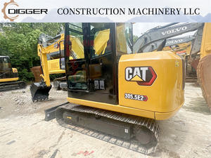 Pelle sur chenilles 5.5 tonnes 2022 machine bas prix bon état Mini chat 305.5e2 chenille - Product Image 2