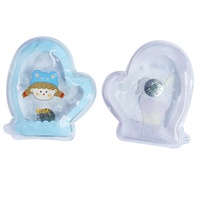 Compresse chaude/froide instantanée réutilisable pratique en gel PVC, douce et confortable, activée par un clic, 10x7cm, 80g, pour soulager la douleur et la relaxation