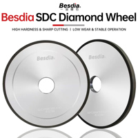 Meule diamantée CBN pour petite machine de rectification, à liaison résineuse, en carbure de tungstène SDC, Fabricant OEM OBM