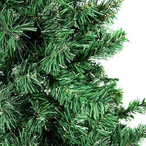 6 'Premium con bisagras de PVC PE Navidad Pino árbol de Metal sólido <span class=keywords><strong>las</strong></span> piernas más de 1000 consejos gordo árbol - Product Image 5