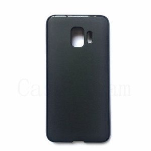 Nhà Sản Xuất Bán Buôn Matte TPU Trường Hợp Mềm Frosted Cover Quay Lại Silicone Điện Thoại Di Động Trường Hợp Đối Với Samsung <span class=keywords><strong>Galaxy</strong></span> <span class=keywords><strong>J2</strong></span> Core Đen - Product Image 1