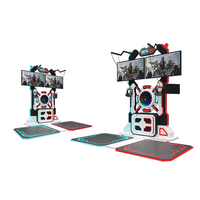 Nouveau Produit Simulateur VR Battre Sabre Champ de bataille illimité Gagner rapidement de l'argent Simulateur de tir à la mitrailleuse Fabricant VR