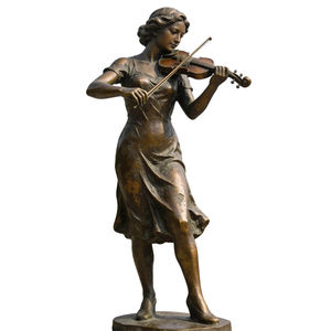 Escultura de Bronce Personalizada de Fábrica a Tamaño Real de Pareja Bailando, <span class=keywords><strong>Bailarina</strong></span> de Ballet, Dama de la Aldea del Baile, Mujer Gorda <span class=keywords><strong>Famosa</strong></span> - Product Image 4